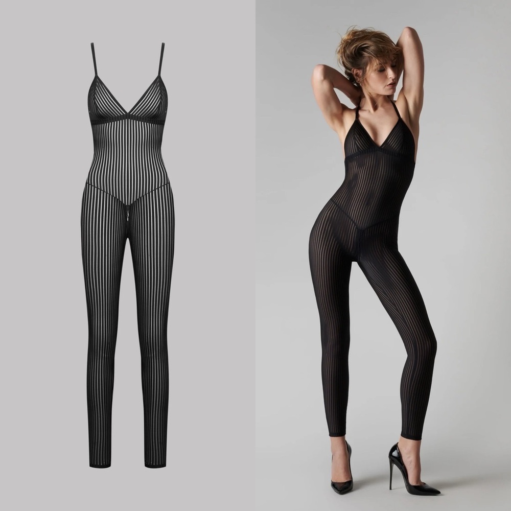 MAISON CLOSE Bande À Part Jumpsuit in Black